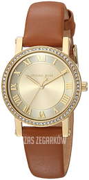 Michael Kors Norie Żółte złoto/Skóra Ø28 mm MK2697