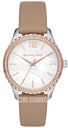 Michael Kors Layton Biały/Skóra Ø38 mm MK2910