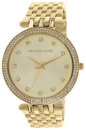 Michael Kors Żółte złoto/Stal w odcieniu złota Ø39 mm MK3216
