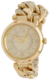 Michael Kors Zloty/Pozlacana Ø38 mm MK3266