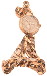 Michael Kors Glitz Zloty/Stal w kolorze różowego złota Ø38 mm MK3267