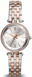 Michael Kors Darci Srebrny/Stal w kolorze różowego złota Ø26 mm MK3298