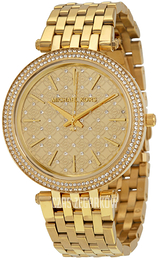 Michael Kors Darci Żółte złoto/Stal w odcieniu złota Ø39 mm MK3398