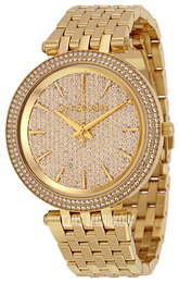 Michael Kors Żółte złoto/Stal w odcieniu złota Ø39 mm MK3438