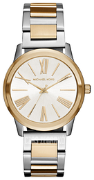 Michael Kors Hartman Srebrny/Stal w odcieniu złota Ø38 mm MK3521