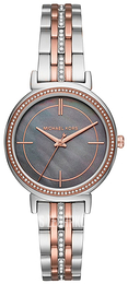 Michael Kors Szary/Stal w kolorze różowego złota Ø33 mm MK3642