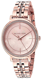 Michael Kors Różowe złoto/Stal w kolorze różowego złota Ø33 mm MK3643