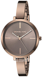 Michael Kors Jaryn Brązowy/Stal Ø36 mm MK3736