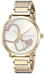 Michael Kors Srebrny/Stal w odcieniu złota Ø36.5 mm MK3824