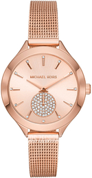Michael Kors Runway Różowe złoto/Stal w kolorze różowego złota Ø38 mm MK3921