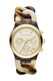 Michael Kors Runway Szampański/Plastik Ø38 mm MK4270