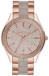 Michael Kors Zloty/Stal w kolorze różowego złota Ø42 mm MK4288