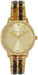 Michael Kors Żółte złoto/Żywica z tworzywa sztucznego Ø36 mm MK4395