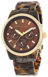 Michael Kors Jet Set Brązowy/Plastik Ø36 mm MK5038