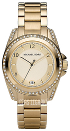 Michael Kors Szampański/Stal w odcieniu złota Ø33 mm MK5334