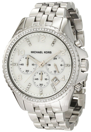 Michael Kors Biały/Stal Ø44 mm MK5346