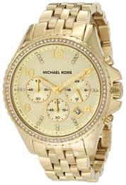 Michael Kors Żółte złoto/Stal w odcieniu złota Ø44 mm MK5347