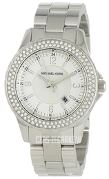 Michael Kors Madison Biały/Stal Ø33 mm MK5401
