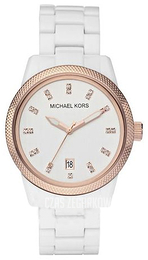 Michael Kors Ceramic Biały/Czeramiczna Ø32 mm MK5404