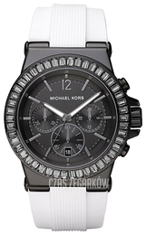 Michael Kors Czarny/Guma Ø42 mm MK5468