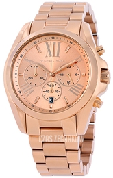 Michael Kors Bradshaw Różowe złoto/Stal w kolorze różowego złota Ø43 mm MK5503