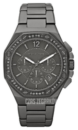 Michael Kors Czarny/Stal Ø42 mm MK5506