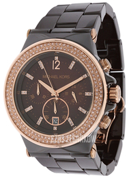 Michael Kors Brązowy/Czeramiczna Ø43 mm MK5518