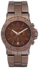 Michael Kors Brązowy/Stal Ø43 mm MK5519