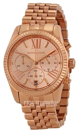 Michael Kors Lexington Różowe złoto/Stal w kolorze różowego złota Ø38 mm MK5569