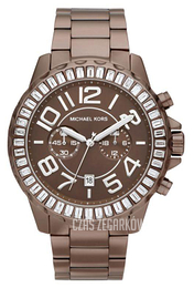 Michael Kors Brązowy/Stal Ø45 mm MK5592