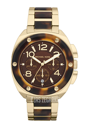 Michael Kors Tribeca Brązowy/Plastik Ø43 mm MK5593