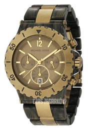 Michael Kors Dylan Żółte złoto/Stal w odcieniu złota Ø43 mm MK5597