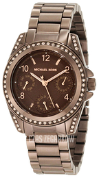 Michael Kors Brązowy/Stal Ø33 mm MK5614
