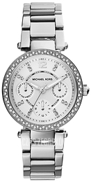 Michael Kors Parker Srebrny/Stal Ø33 mm MK5615