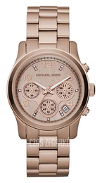 Michael Kors Runway Różowe złoto/Stal w kolorze różowego złota Ø38 mm MK5683