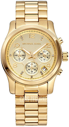 Michael Kors Runway Żółte złoto/Stal w odcieniu złota Ø38 mm MK5683B