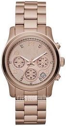 Michael Kors Runway Różowe złoto/Stal w kolorze różowego złota Ø38 mm MK5683C