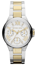 Michael Kors Camille Biały/Stal w odcieniu złota Ø33 mm MK5760