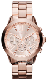 Michael Kors Runway Różowe złoto/Stal w kolorze różowego złota Ø44 mm MK5778