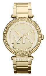 Michael Kors Parker Żółte złoto/Stal w odcieniu złota Ø38 mm MK5784