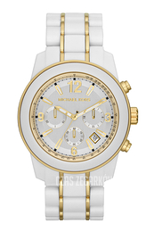 Michael Kors Preston Srebrny/Stal w odcieniu złota Ø43 mm MK5804