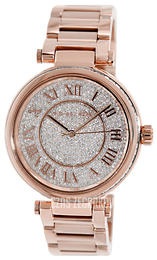 Michael Kors Skylar Zestaw kryształów/Stal w kolorze różowego złota Ø42 mm MK5868