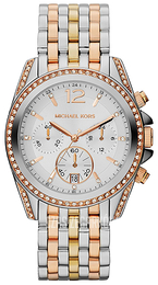 Michael Kors Srebrny/Stal w odcieniu złota Ø39 mm MK5888