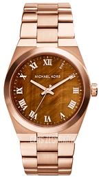 Michael Kors Channing Brązowy/Stal w kolorze różowego złota Ø38 mm MK5895