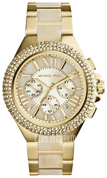 Michael Kors Camille Zloty/Stal w odcieniu złota Ø43 mm MK5902