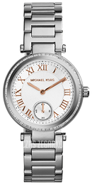 Michael Kors Skylar Biały/Stal Ø33 mm MK5970