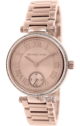 Michael Kors Skylar Różowe złoto/Stal w kolorze różowego złota Ø33 mm MK5971