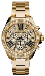 Michael Kors Wren Żółte złoto/Stal w odcieniu złota Ø41.5 mm MK6095