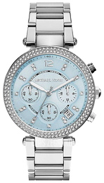 Michael Kors Niebieski/Stal Ø39 mm MK6104