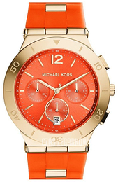 Michael Kors Pomarańczowy/Stal w odcieniu złota Ø40 mm MK6172
